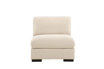 Keskimoduuli Salerno kankaalla - Beige - Huonekalut - Sohva - Moduulisohva