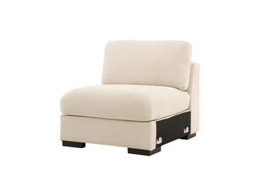 Keskimoduuli Salerno kankaalla - Beige - Huonekalut - Sohva - Moduulisohva