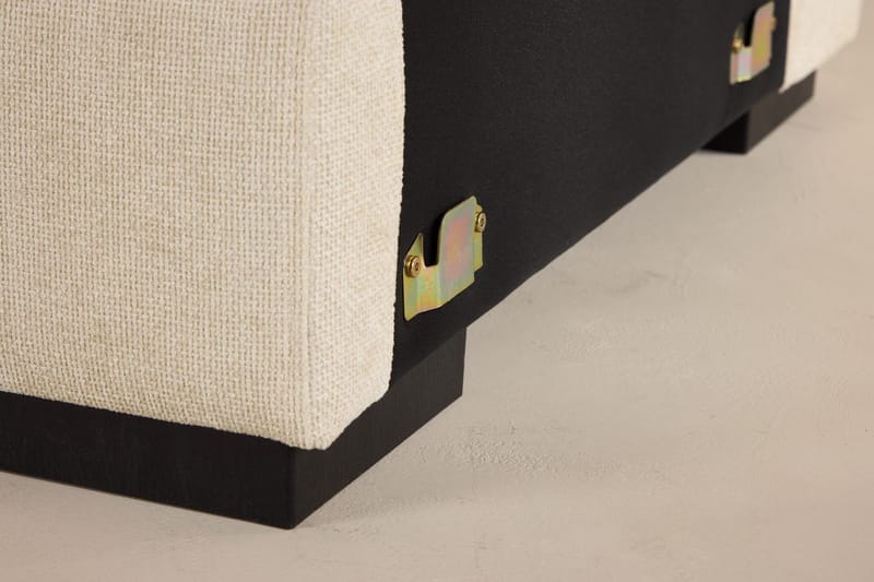 Keskimoduuli Salerno kankaalla - Beige - Huonekalut - Sohva - Moduulisohva