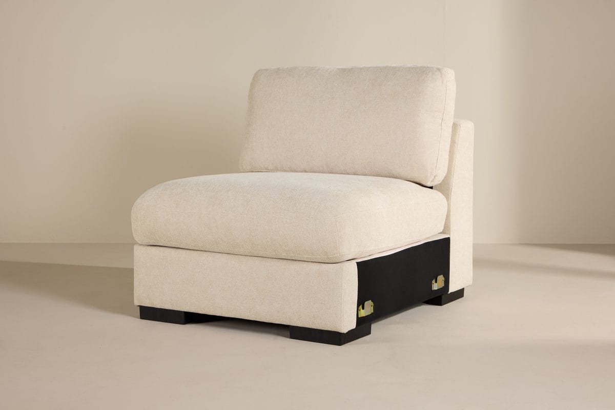 Keskimoduuli Salerno kankaalla - Beige