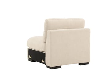 Keskimoduuli Salerno kankaalla - Beige - Huonekalut - Sohva - Moduulisohva