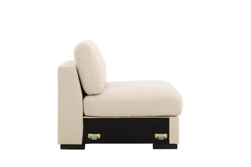 Keskimoduuli Salerno kankaalla - Beige - Huonekalut - Sohva - Moduulisohva