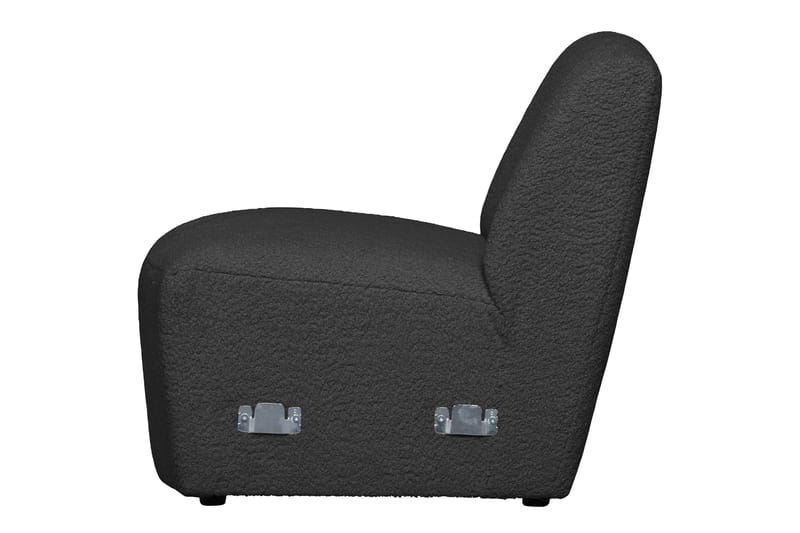 Keskimoduuli Tyree 73 cm - Tummanharmaa - Huonekalut - Sohva - Moduulisohva