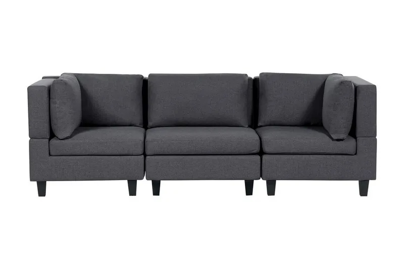 Komplett modulsoffa Grå, Svart, undefined