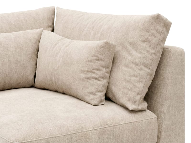 Kulmamoduuli Dubai Kangas - Beige - Huonekalut - Sohva - Moduulisohva - Kulmamoduuli