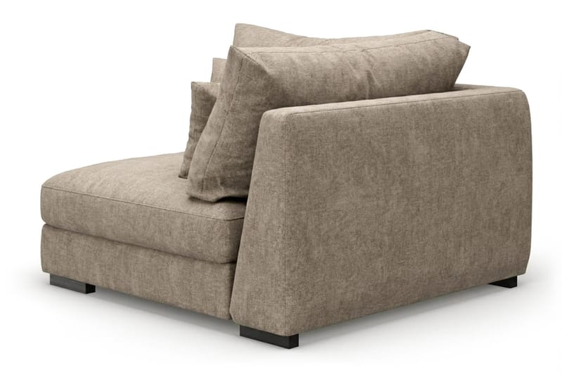 Kulmamoduuli Dubai Kangas - Beige/Harmaa - Huonekalut - Sohva - Moduulisohva - Kulmamoduuli