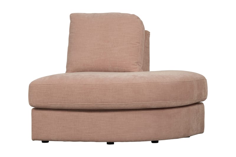 Kulmamoduuli Havelberg Oikea - Roosa - Huonekalut - Sohva - Moduulisohva - Kulmamoduuli