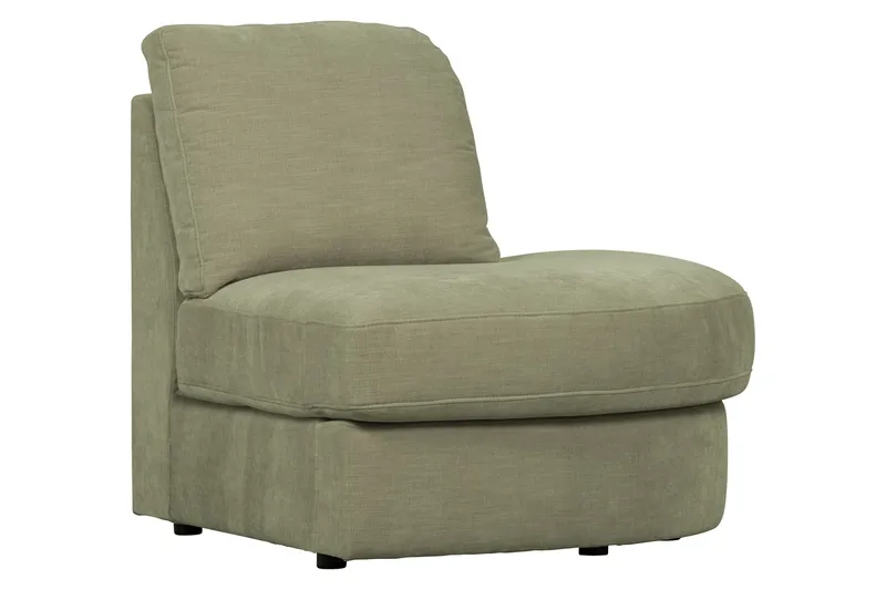 Kulmamoduuli Havelberg Oikea - Vihreä - Huonekalut - Sohva - Moduulisohva - Kulmamoduuli