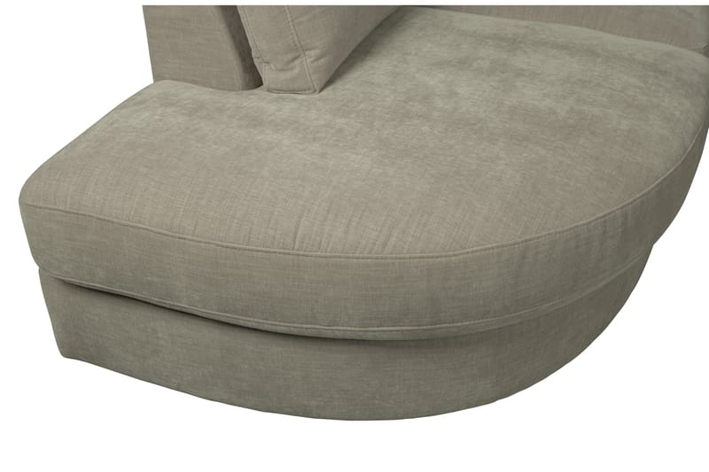 Kulmamoduuli Havelberg Vasen - Lämminharmaa - Huonekalut - Sohva - Moduulisohva - Kulmamoduuli