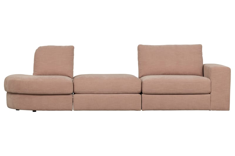 Kulmamoduuli Havelberg Vasen - Roosa - Huonekalut - Sohva - Moduulisohva - Kulmamoduuli