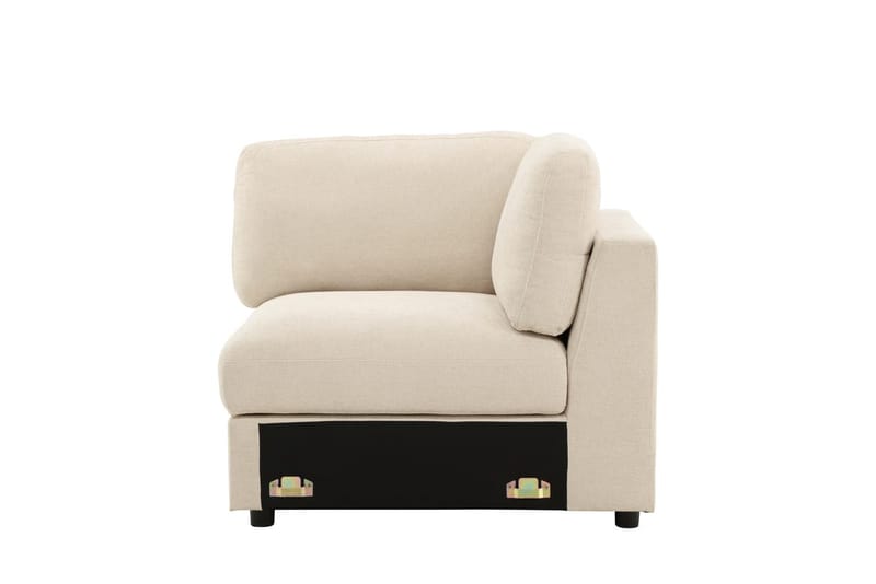 Kulmamoduuli Salerno kankaalla - Beige - Huonekalut - Sohva - Moduulisohva - Kulmamoduuli