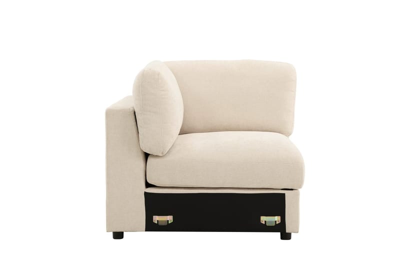 Kulmamoduuli Salerno kankaalla - Beige - Huonekalut - Sohva - Moduulisohva - Kulmamoduuli
