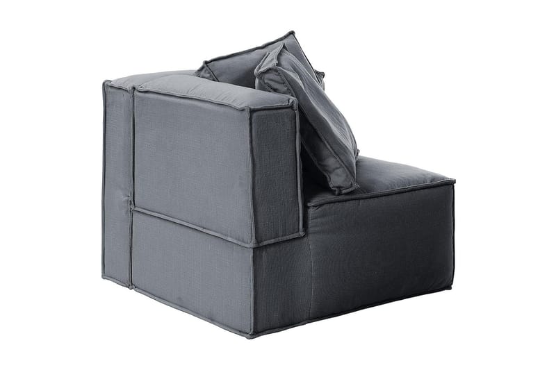 Kulmamoduuli Trianta - Vaaleanharmaa/Musta - Huonekalut - Sohva - Moduulisohva - Kulmamoduuli