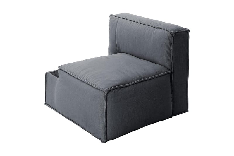 Kulmamoduuli Trianta - Vaaleanharmaa/Musta - Huonekalut - Sohva - Moduulisohva - Kulmamoduuli