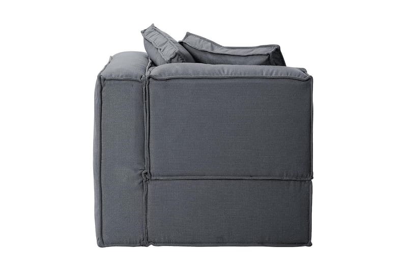 Kulmamoduuli Trianta - Vaaleanharmaa/Musta - Huonekalut - Sohva - Moduulisohva - Kulmamoduuli