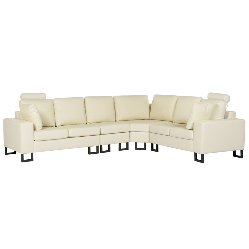 Kulmasohva Stockholm, Vaalea beige