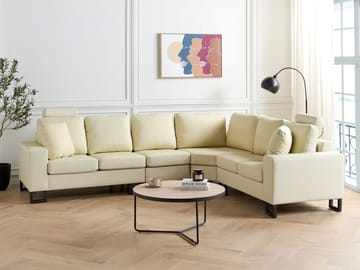 Kulmasohva Stockholm - Vaalea beige - Huonekalut - Sohva - Moduulisohva