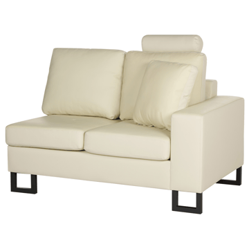 Kulmasohva Stockholm - Vaalea beige - Huonekalut - Sohva - Moduulisohva