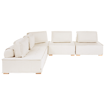 Kulmasohva Tibro, oikeakätinen - Off-White - Huonekalut - Sohva - Moduulisohva