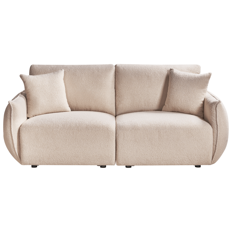Mesnali 2-istuttava moduulisohva - Beige - Huonekalut - Sohva - Moduulisohva