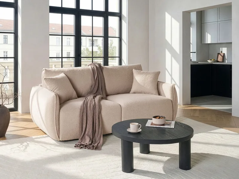Mesnali 2-istuttava moduulisohva - Beige - Huonekalut - Sohva - Moduulisohva