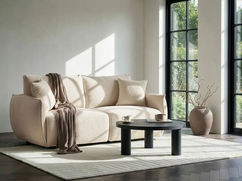 Mesnali 2-istuttava moduulisohva - Off-White - Huonekalut - Sohva - Moduulisohva