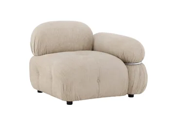 Mika oikea moduuli 95 cm - Beige - Huonekalut - Sohva - Moduulisohva - Kulmamoduuli