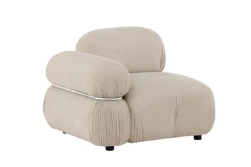 Mika vasen moduuli 95 cm - Beige - Huonekalut - Sohva - Moduulisohva - Kulmamoduuli
