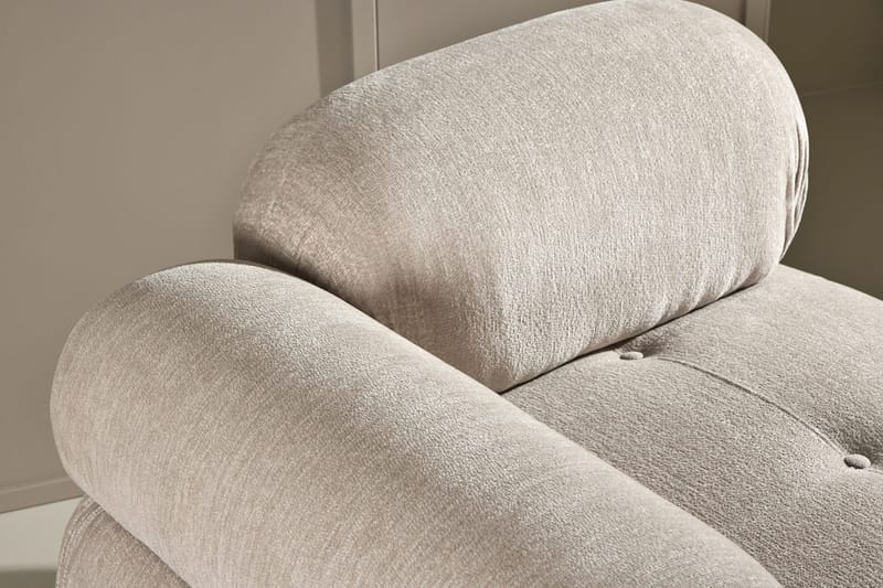 Mika vasen moduuli 95 cm - Beige - Huonekalut - Sohva - Moduulisohva - Kulmamoduuli