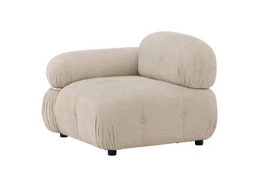 Mika vasen moduuli 95 cm - Beige - Huonekalut - Sohva - Moduulisohva - Kulmamoduuli