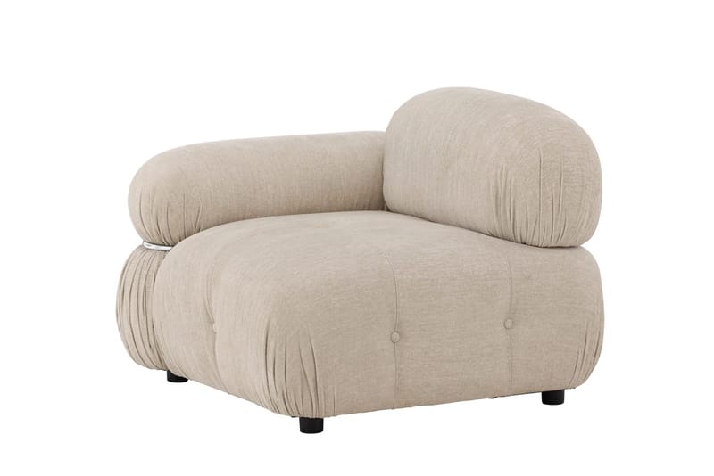 Mika vasen moduuli 95 cm - Beige - Huonekalut - Sohva - Moduulisohva - Kulmamoduuli