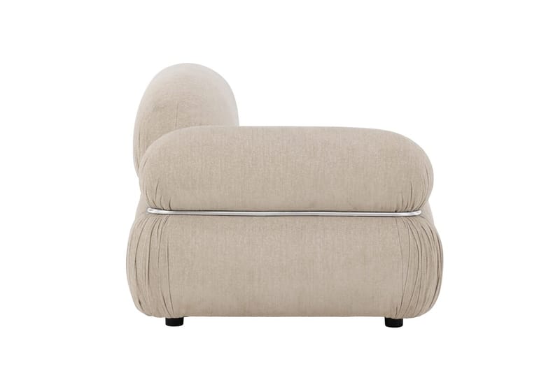 Mika vasen moduuli 95 cm - Beige - Huonekalut - Sohva - Moduulisohva - Kulmamoduuli