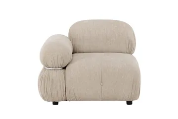 Mika vasen moduuli 95 cm - Beige - Huonekalut - Sohva - Moduulisohva - Kulmamoduuli