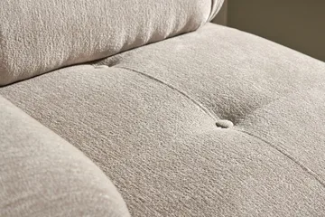 Mika vasen moduuli 95 cm - Beige - Huonekalut - Sohva - Moduulisohva - Kulmamoduuli