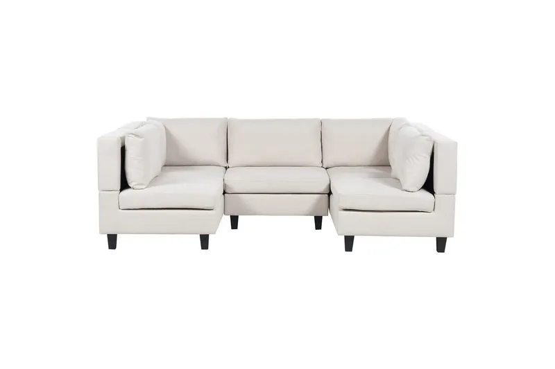 Modulsoffa Beige, Black
