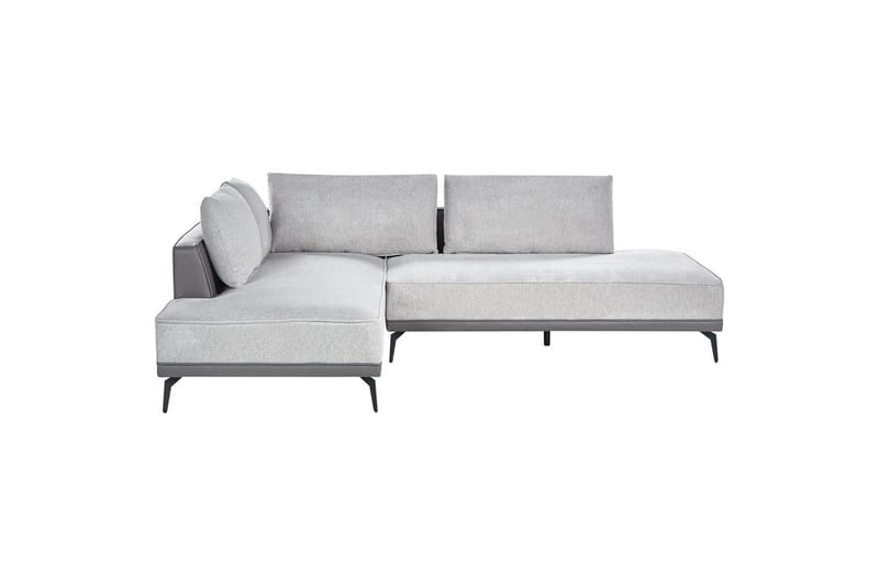 Modulsoffa Beliani Myken Beige/brun/svart, Högervänd Grey Left-faced, undefined