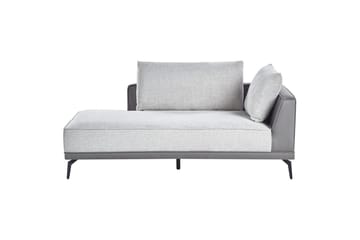 Modulsoffa Beliani Myken Beige/brun/svart, Högervänd Grey Left-faced - Huonekalut - Sohva - Moduulisohva