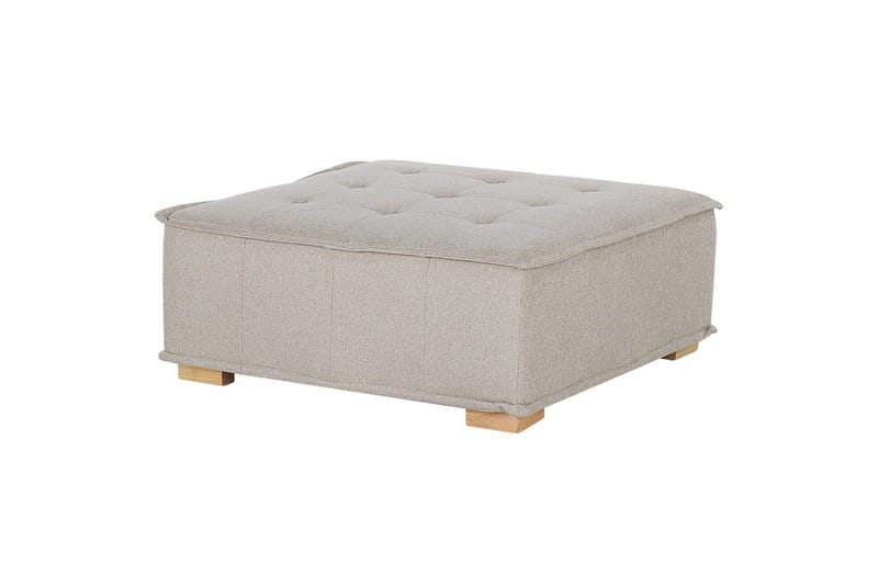Modulsoffa Beliani Tibro Beige/ljust trä Beige||Light colored wood - Huonekalut - Sohva - Moduulisohva