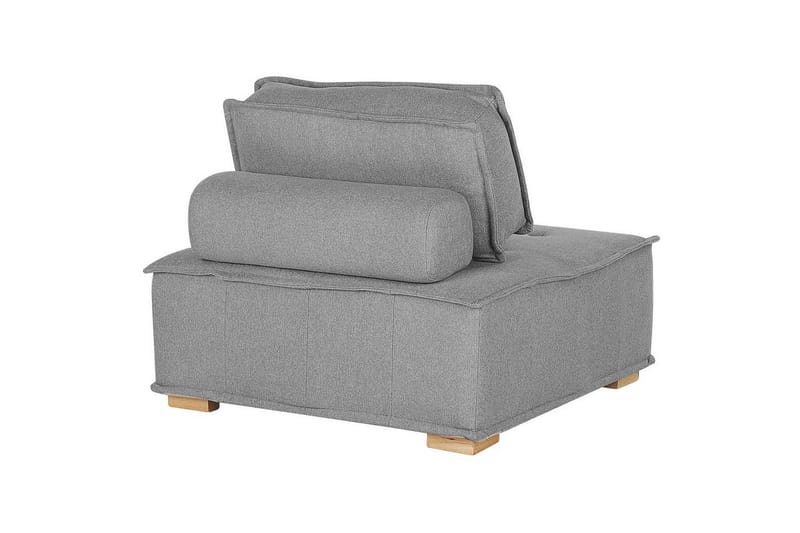 Modulsoffa Beliani Tibro Beige/ljust trä Grey||Light colored wood - Huonekalut - Sohva - Moduulisohva