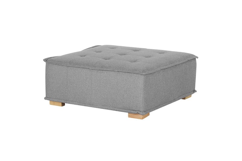 Modulsoffa Beliani Tibro Beige/ljust trä Grey||Light colored wood - Huonekalut - Sohva - Moduulisohva