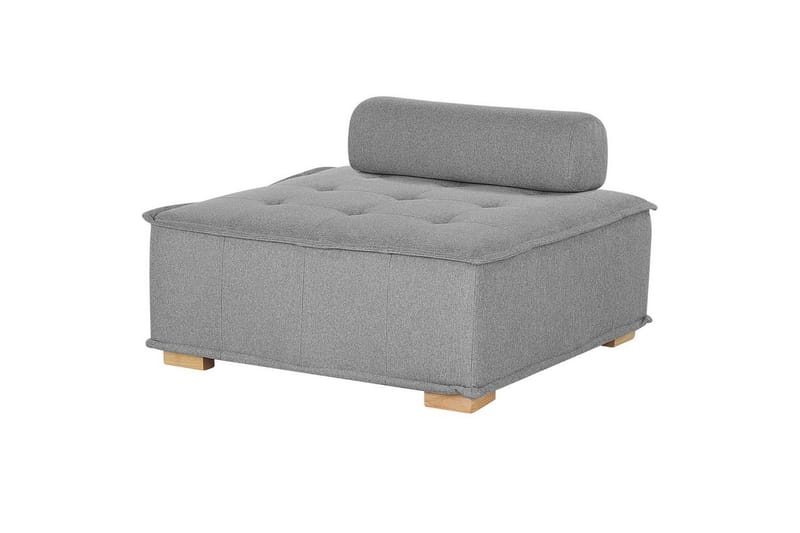 Modulsoffa Beliani Tibro Beige/ljust trä Grey||Light colored wood - Huonekalut - Sohva - Moduulisohva