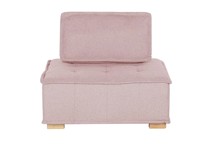 Modulsoffa Beliani Tibro Beige/ljust trä Rose||Light colored wood - Huonekalut - Sohva - Moduulisohva