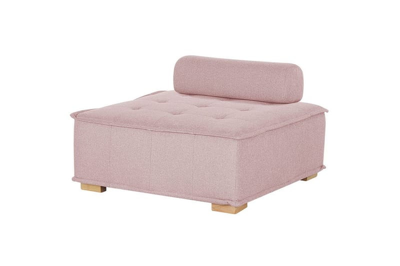 Modulsoffa Beliani Tibro Beige/ljust trä Rose||Light colored wood - Huonekalut - Sohva - Moduulisohva