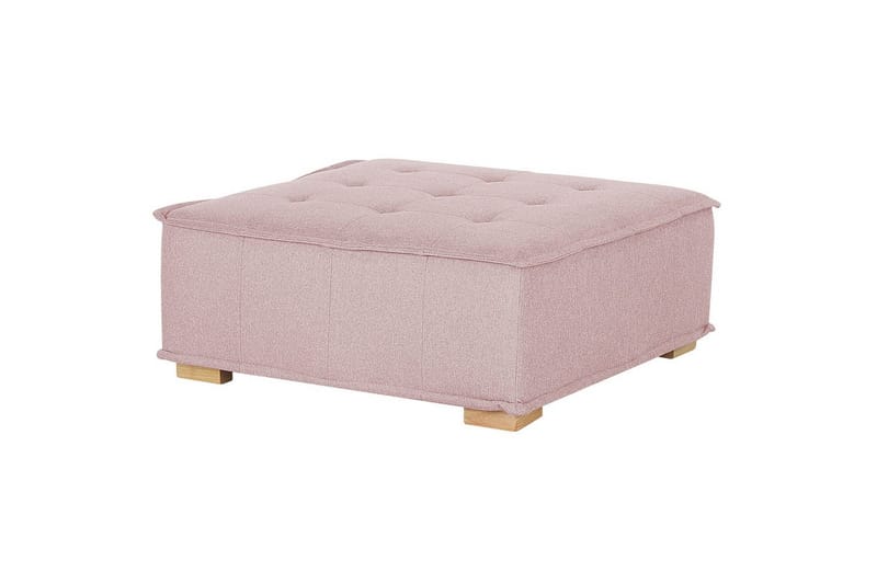 Modulsoffa Beliani Tibro Beige/ljust trä Rose||Light colored wood - Huonekalut - Sohva - Moduulisohva