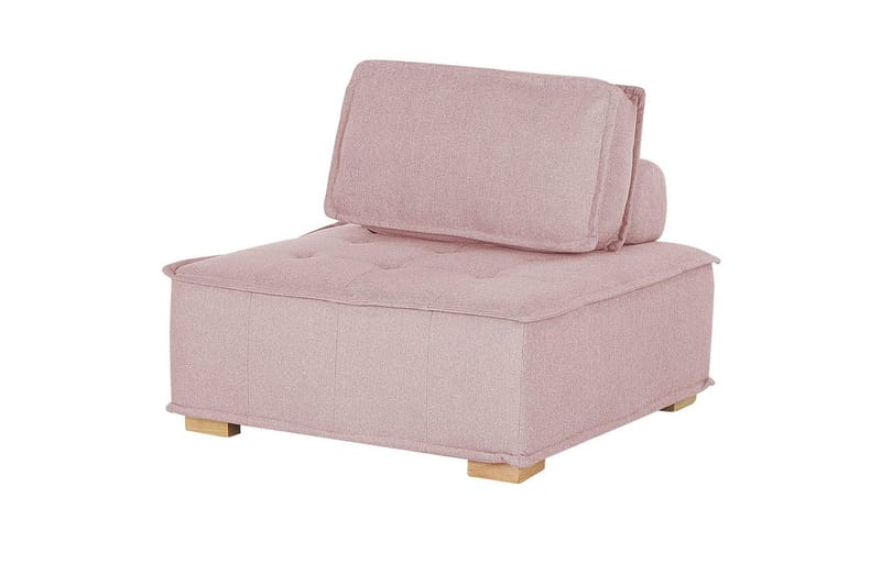 Modulsoffa Beliani Tibro Beige/ljust trä Rose||Light colored wood - Huonekalut - Sohva - Moduulisohva