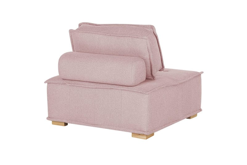 Modulsoffa Beliani Tibro Beige/ljust trä Rose||Light colored wood - Huonekalut - Sohva - Moduulisohva
