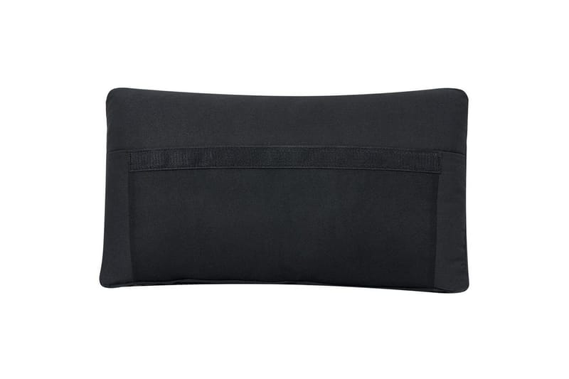 Modulsoffa med fotpall Beliani Unstad Beige/svart, Symmetrisk Black - Huonekalut - Sohva - Moduulisohva - Moduulisohvakokonaisuus