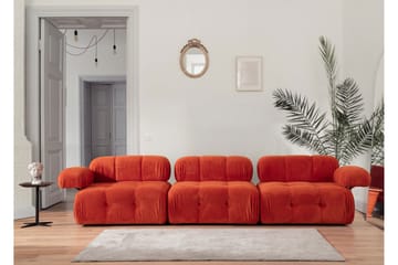 Moduulisohva Belgin 3:n ist - Punainen - Huonekalut - Sohva - Moduulisohva