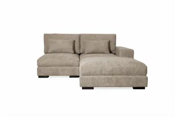 Dubai divaanisohva oikea extra syvä chenille-kankaalla