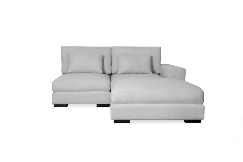 Dubai divaanisohva oikea, Vaaleanharmaa